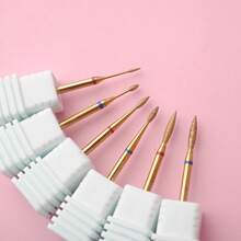 1 件装角质层清洁指甲钻头，钛合金俄罗斯指甲钻头，专业指甲下清洁器，用于去除角质层死皮