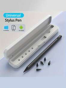 GICOOK 通用电容式触控笔、手写笔适用于 Android、IOS、Windows 平板电脑、iPad、手机 - 书写、绘画（粉色/蓝色/紫色） - 彩色 - 查看 5