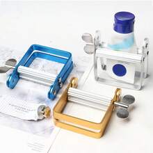 Distributeur ergonomique, convient pour la teinture capillaire, le dentifrice, la crème pour les mains - contrôle précis, facile à nettoyer, outil polyvalent pour la cuisine et la salle de bain, pratique pour les produits de lavage, multi-couleurs