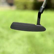 1 支黑色高尔夫推杆高尔夫球杆 32 33 34 35 36 英寸，带帽高尔夫球杆 - 提高球速和准确性，可拆卸配重。