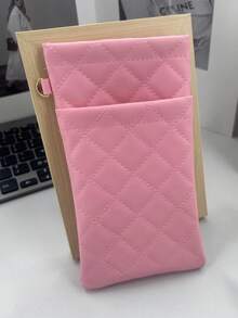 男女通用便携式软PU皮革眼镜盒 - 多功能收纳袋，可存放眼镜、手机、化妆品和旅行必备品，波西米亚风格 - 非常适合旅行、日常使用、化妆品收纳、送礼和度假，也适合邮轮旅行、夏季海滩之旅、度假、女士太阳镜 - 彩色 - 查看 12