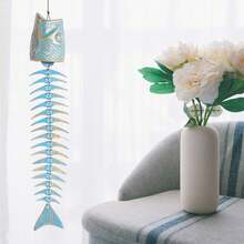 Japanese Traditional Lucky Small Wind Chimes For Outside, Iwachu Cast Iron Bless Temple Wind Bell Memorial And Sympathy Leaf Wind Chimes Indoor Garden Bell, Patio, Balcony (Leaf) - Animal Styles - View 5