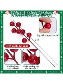 10/20/30/160PCS 10.23inch Artificial Pine Needles Branches, Christmas Fake Pine Needle Decorations, Fake Plants, Autumn Decorations, Winter Decorations, Halloween Decorations, Christmas Decorations, Birthday Gifts, Holiday Essentials, Bedroom Decorations, Room Decorations, Home Decorations - Color Mixing - View 5