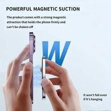 1pc Smart Magnetic Wireless Phone Vlog Selfie Monitor Screen. Compatible With Multiple Systems, Wireless Real-Time Mirroring Of Phone Screen, 1080P HD Clarity, Suitable For Selfie, Live Streaming And Vlog. - Multicolor - View 3