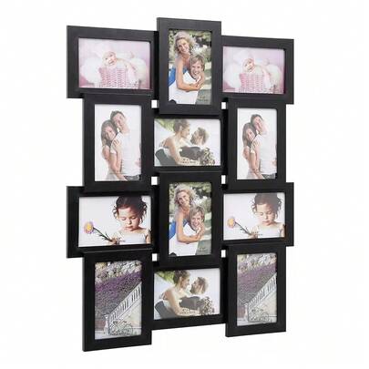 Multi Picture Frame Collage Aperture Photo Frames Holds 12 -15cmx10cm Photos NEW