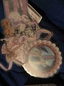 Pegatina con diseño de lazo, pegatina decorativa de uso múltiple y creativa para decorar cuentas de mano, de vuelta a la escuela