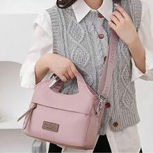 Women's Crossbody Bag, Shoulder Bag, Handbag With Multi-Pockets Suitable For Work, School And Travel - 米色 - 查看 5