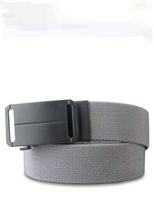 时尚无扣尼龙男士腰带，高品质休闲户外腰带 - 彩色 - 查看 4