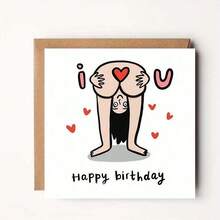 Funny Birthday Card For Her, For Friend, Funny Birthday Card, Comedy Gift For Him, Or Him, Happy Birthday Funny Greeting, Funny Birthday Cards, Happy Birthday!