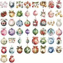 50PCS 2D Transparent Crăciun Clopot Graffiti Autocolante Distractive Estetice Decorative Sticle de Apă, Căști de , Bagaje, Biciclete, Skateboard-uri