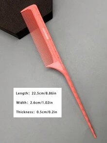 Cepillo de peluquería exclusivo de salón, peine con púas de estilo macaron multicolor, cepillo de cola de rata para peinar, esencial para el hogar y los viajes del estilista, cepillo de pelo, cepillo desenredante, cepillo de pelo, peines, barbero, herramientas para el cabello, productos para el cabello, cepillo para el cabello liso, cuidado del cabello, peine de cabello, peine de cabello, cepillo para cabello rizado, artículos para el cabello, cepillo desenredante, cepillo de bola, mini cepillo de pelo, productos para el cabello rizado, equipo de peluquería, Navidad, peluquería, peine de madera, artículos de viaje, peinado, peluquería