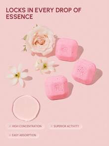 Rever كيس حمام القدم بالورد الأحمر والخوخ مع زيوت أساسية عشبية صينية لترطيب وتنعيم القدمين