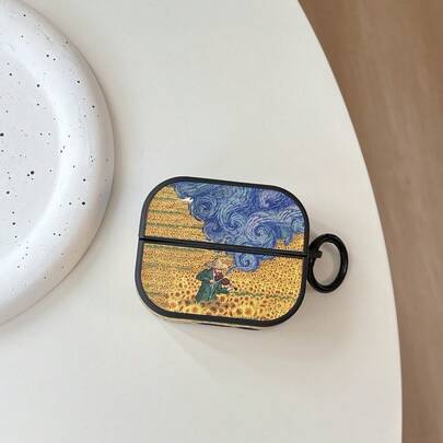 Earphone Protective Case, Compatible With Samsung Galaxy Buds 3/Buds 3 Pro, Designed With Wheat Field Musician Style