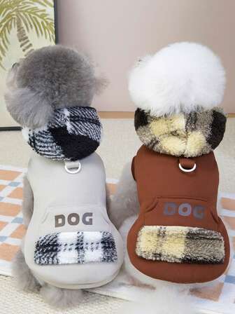 宠物服装、狗狗连帽衫、新款秋冬猫咪宠物服饰、羊毛T恤、宠物用品