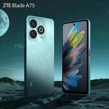 ZTE 中兴，智能手机，Blade A75 冰蓝色玄武岩黑色，已解锁，Android 13，（4GB RAM+10GB Fusion）+256GB ROM，5000mAh 电池，22.5W 充电，双 SIM 卡 4G，4G LTE，全球版本 - Ice Blue - 查看 7