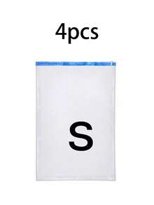 1/20 قطعة أكياس ضغط وختم فراغي، أكياس تخزين فراغية، أكياس سحاب فراغية، أكياس أمتعة موفرة للمساحة، أكياس ضغط للسفر، منظمات ملابس قابلة للطي، أكياس تخزين الملابس والبياضات والملابس الشتوية - توفير مساحة بنسبة 75%، مقاوم للرطوبة ومقاوم للحشرات