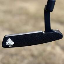 1pc Spades A Golf Putter Golf Club 32-36 Inches, With Head Cover, Golf Club - Improves Ball Speed And Accuracy Detachable Weight With Aiming Lin - Black - View 6