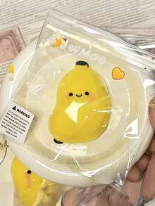 1PC Glitter Crystal Banana Squishy Toys,Slow Rising Squeeze Toy,Fidget Toy,Taba Squishy,Fun Stress Reliever Toys,Injectable Bubbles,Travel Portable Fidget Squeeze Toys,Squisy,Perfect For All Ages Austism,Ideal Holiday Gifts,Ramadan Giftse - Multicolor - View 11