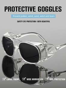 1 Paio di Occhiali di Antispruzzo a Copertura Totale