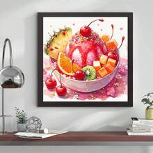 New 5D Diamond Painting DIY Kit, Frameless Canvas Diamond Art, Multi-Size, Colorful Mosaic Wall Decor Suitable For Living Room, Bedroom, Study, Halloween, Christmas, Holiday Party And Home Decor & Gift