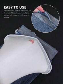 1 Roll Iron-On Hemming Tape Strong Adhesive Washable, Hot Melt Tape, Double Sided Adhesive Lining, Seamless Hemming Tape, Suitable For Altering Clothes, Pants, Jeans, Skirts,Fashion Tape - Multicolor - View 3