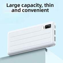 Bộ sạc dự phòng dung lượng lớn 10000mAh, sạc 10W, 2 cổng USB và 1 cổng Type-C, hỗ trợ sạc nhiều thiết bị, phù hợp với mọi điện thoại di động, làm quà tặng cho gia đình, bạn bè, sinh nhật, mùa hè, ngày lễ tình nhân, giáng sinh, lễ phục sinh. Thích hợp cho các hoạt động ngoài trời, mua sắm, du lịch và phiêu lưu ngoài trời. Pin dự phòng khẩn cấp. - Hồng - Xem 4