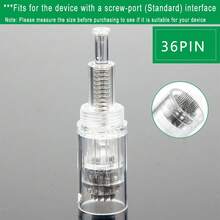 Skin Care Tool Derma Pen Wireless Derma Rolling Pen Digital Display Beauty Machine With 10pcs Replaceable Needle Cartridges - Multicolor - View 16