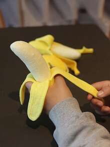 1PC Smile Banana Squishy Toys,Kawaii Slow Rising Squeeze Toy,Fidget Toy,Taba Squishy,Fun Stress Reliever Toys,Injectable Bubbles,Travel Portable Fidget Squeeze Toys,Squisy,Perfect For All Ages Austism,Ideal Holiday Gifts,Fun Cute Gift,Birthday Gifts,Easter Gifts,Halloween Gifts,Christmas Gifts,Christmas Stocking Fillers - Multicolor - View 11