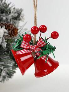 1Pc Christmas Bell Pendant,Christmas Tree Decoration,Merry Christmas Hanging Decorations,Fire Place Decor,Christmas Decorations,Christmas Jingle Bell Hanging Pendant,Xmas Decor,Christmas Favor
