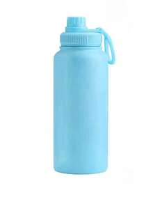 1pc 32oz Stainless Steel Insulated Water Bottle, Leak-Proof Double Wall Vacuum Cup, Ideal For Outdoor Activities, Thermal Drink Holder, Bottle
