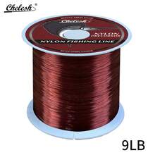 chelesh Línea de pesca monofilamento de nailon Chelesh de 100 m, alta resistencia, buen rendimiento de corte en el agua, múltiples resistencias disponibles, adecuada para pesca de mar, pesca de agua dulce, pesca de carpas, regalo de pesca, manualidades de joyería