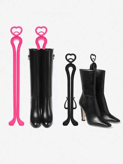 1pc Autumn And Winter Women's Long Boots Support Stand, Plastic High Boots Insert Support, Prevent Boots From Deformation And Wrinkle, Over The Knee Boots Support, Perfect For Women's Long Boots, High Boots, Over The Knee Boots Support