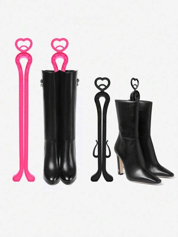 1pc Autumn And Winter Women's Long Boots Support Stand, Plastic High Boots Insert Support, Prevent Boots From Deformation And Wrinkle, Over The Knee Boots Support, Perfect For Women's Long Boots, High Boots, Over The Knee Boots Support