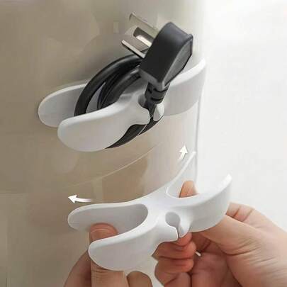 5/8/12件家用免钻厨房电器电源线整理器绕线器