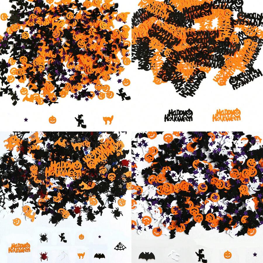 15g/30g Konfeti Penyihir Selamat Halloween untuk Dekorasi Meja, Untuk Pesta Halloween, Dekorasi Meja DIY, Konfeti - MultiWarna - View 1