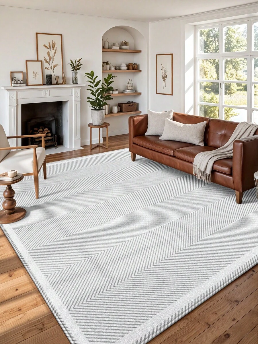 DAJIANG 1 tấm thảm trải sàn lớn, thảm dày mềm mại, họa tiết cổ điển phong cách Bohemian, thoải mái và mềm mại, thích hợp cho phòng khách, phòng ngủ, phòng học, ký túc xá, phòng tắm, trang trí nhà cửa, trang trí ngày lễ, quà Giáng sinh.