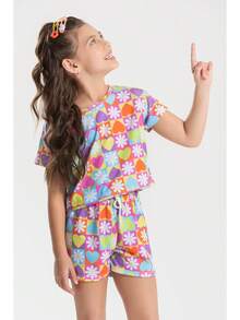 Girls' Summer Set For 2 To 14 Years - Immediate Shipping - Nhiều màu - Xem 2