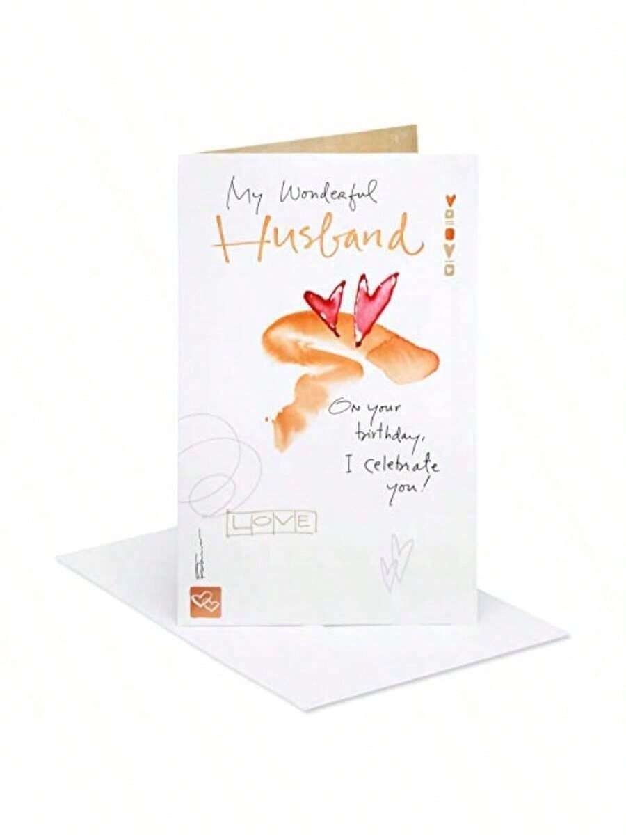 Birthday Card For Husband I Celebrate You