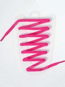 New Solid Color Versatile Sports Shoes, Outdoor Running Shoes With Replaceable Semi-Circular Shoelaces, Classic Versatile Polyester Unisex Shoe Laces - Multicolor - View 35