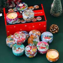 Regalo de Navidad, Juegos de velas perfumadas para familia, amigos, mujeres, madre, novia y esposa, velas de tarro de cera de soja de aromaterapia, velas de aromaterapia sin humo, Año Nuevo, cumpleaños, decoración del hogar, decoración de la habitación