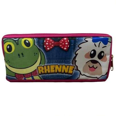 Lapicera Rhenne y galleta de Lara Campos, accesorio escolar, lapicera temática, diseño divertido y resistente, ideal para niños y jóvenes