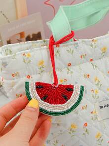 1 Mặt dây chuyền túi xách đính hạt thủ công, Mặt dây chuyền túi xách đính hạt, Móc chìa khóa trang trí kim sa, Móc chìa khóa dây treo, Miếng vá đính hạt giả 3D thủ công, Dây đeo túi pha lê, Phụ kiện trang trí treo xe hơi cho phụ nữ, Hạt, Hạt khảm. - Nhiều màu - Xem 14