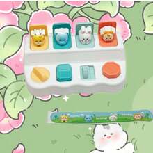 Hide-And-Seek Mechanism Box, Pop-Up Baby Switch Box, Cause-And-Effect Relationship, Children's Early Education, Intelligence And