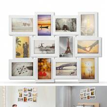 Multi Picture Frame Collage Aperture Photo Frames Holds 12 -15cmx10cm Photos NEW - White - View 5