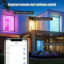 Luz feliz |   10W Cozylife Foco Inteligente Wifi & Bluetooth, 1000lm Foco LED RGBCW Alexa Bombilla, Colors Regulable Dimmeable Multicolor Control Remoto de APP y Control de Voz (4) - 2 - Ver 6