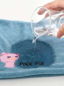 Cartoon bestickter Hut mit wehenden Haaren, Damen Badehaube mit wasserabsorbierender Dreieckskappe, wasserabsorbierende Haartrocknertücher, Damen Schnelltrocknende Haartücher, hochabsorbierende Korallsamt Damen Haartuchset, Schule, Reise, Urlaubsartikel, Haaraccessoires für Damen, Haare, Reise, Haarprodukte, Haarwerkzeuge, Harzeug, Friseur, Friseurzubehör, Friseursalon, Friseurausrüstung