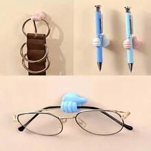 A Set Of 10 Cartoon Hand-Shaped Adhesive Cable Clips, Silicone Charger Cable Organizer, Mobile Phone And Data Cable Management Hooks, Multi-Functional Cable Bracket, Battery-Free, Non-Electric Cable Finishing Accessories, Adhesive Hooks, Towel Hanger Rack, Bedroom Wall Decor, Hangers, Hooks, Hanger, Back To School, Shelves, Organization And Storage, Key Holder, Key Holder Wall, Key Hanger, Sticker Hook, Door Hanger, Room Decor Bedroom, Kitchen Accessories