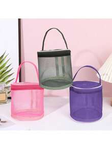 New Mesh Miscellaneous Storage Bag, Hand-Held Storage Bag