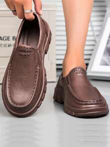 Herren Einfarbig Basic Lässig Outdoor Urlaub Strand EVA (Ethylen-Vinylacetat-Copolymer) Kühle rutschfeste flache Sandalen, geeignet für Teenager, Sommer Lässig, Outdoor Sport, Urlaub, Abschlussgeschenk, Geburtstagsgeschenk, einteiliges geformtes Slip-On, durchstichs- und spritzwassergeschützt, Kocherschuhe