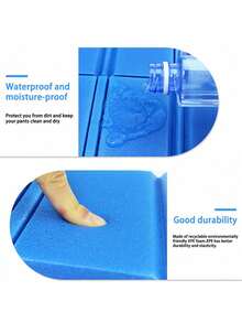 Camping Foldable Ultralight Foam Cushion, Outdoor Folding Foam Camping Cushion, Reusable Waterproof Foam Cushion, Hiking Travel Cushion, Small Foldable Waterproof Foam Cushion, Can Sit On The Backrest, Ultralight Foam Cushion, Save Backpack Space, Reduce Weight, Comfortable And Portable The Best Partner For Outdoor Sports, Family Picnics, Outings, Park Activities! - Multicolor - View 7